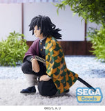 Demon Slayer: Kimetsu no Yaiba Giyu Tomioka (Hashira Meeting) Premium Perching Chokonose Figure