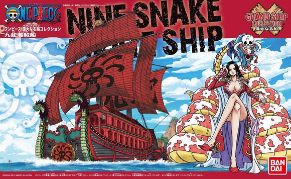 One Piece Grand Ship Collection Kuja (Nine Snake) Pirates Ship Model Kit