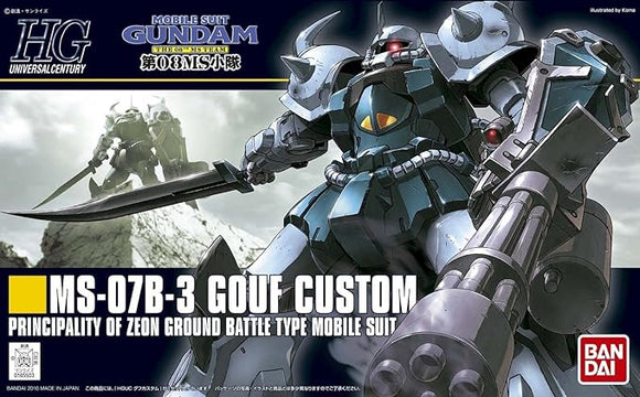 MS-07B-3 Gouf Custom HGUC Gundam 1/144 Scale Model Kit