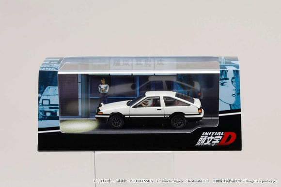 Hobby Japan – Toyota SPRINTER TRUENO GT APEX AE86 / INITIAL D VS Takeshi Nakazato With Takumi Fujiwara Figure