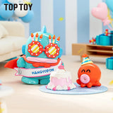 Top Toy X Sanrio Hangyodon Happy Birthday Series Figures Blind Box Assorted