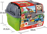 Hape - Railway Bucket-Builder-Set
