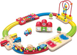 Hape - Rainbow Puzzle Railway