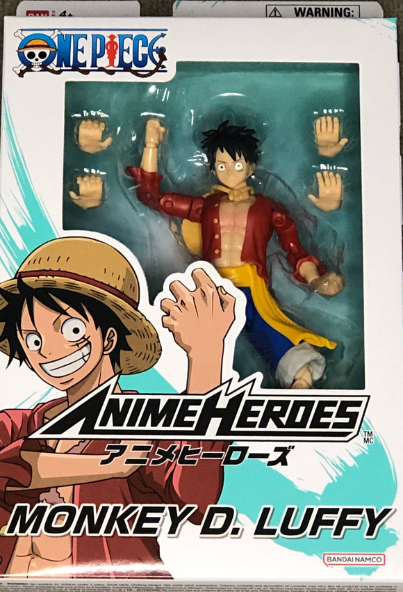 One Piece Anime Heroes Monkey D. Luffy (Renewal Ver.) action figure