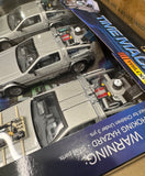 Back to the Future – 1:24 Trilogy Pack DeLorean Replica Set (Display Damage - Sale Item)