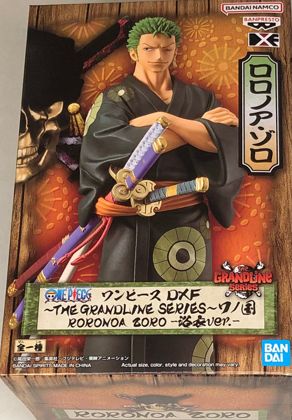 One Piece DXF The Grandline Series Wano Country Roronoa Zoro (Yukata Ver.)