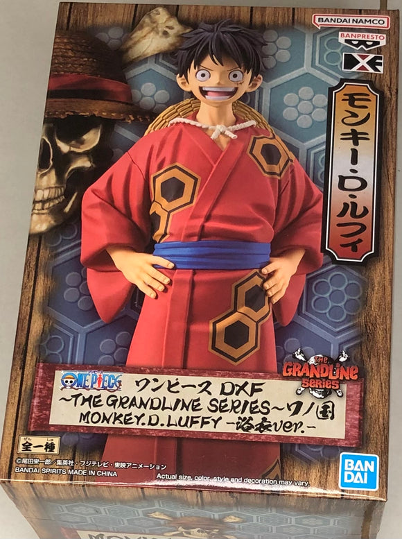 One Piece DXF The Grandline Series Wano Country Monkey D. Luffy (Yukata Ver.)