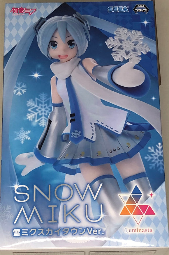 Vocaloid Luminasta Snow Miku (Snow Miku Sky Town Ver.) Figure