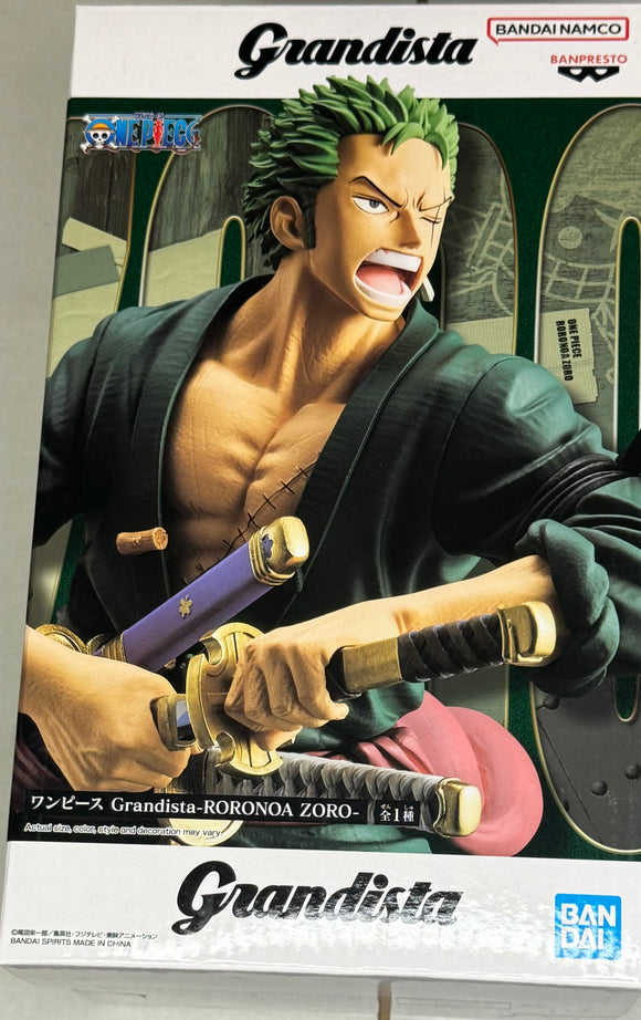 One Piece Grandista Roronoa Zoro Figure