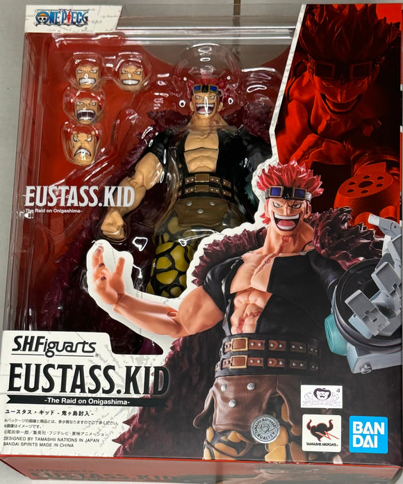 One Piece S.H.Figuarts Eustass Kid (The Raid on Onigashima)