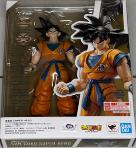 Dragon Ball Super: Super Hero S.H.Figuarts Goku Action Figure (Reissue)