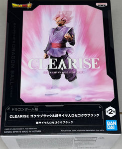 Dragon Ball Super Clearise Super Saiyan Rose Goku Black (Reissue) Figure