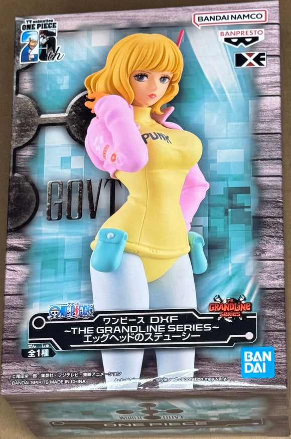 One Piece DXF The Grandline Series Egghead Stussy Figure