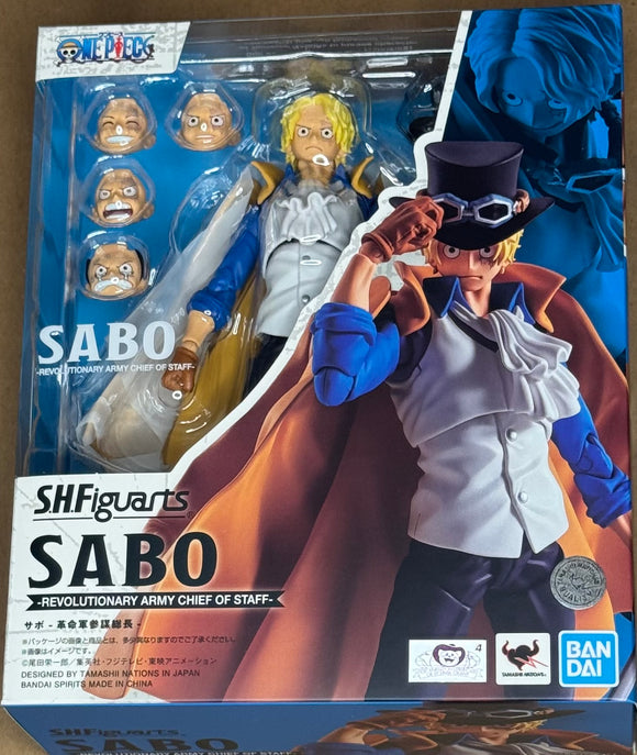 One Piece S.H.Figuarts Sabo (Revolutionary Army Chief of Staff) Action Figure