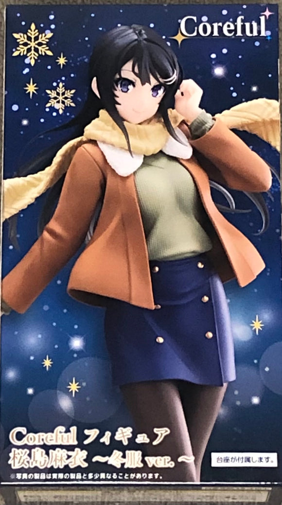 Rascal Does Not Dream of a Dreaming Girl Mai Sakurajima (Winter Wear ver.) Coreful Figure