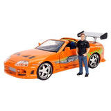 Jada - Fast & Furious Series Brian & 1995 Toyota Supra 1:24 Scale Diecast Vehicle