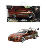 Jada - Fast & Furious Series Brian's Toyota Supra (Color Brush Finish)1:32 Scale Diecast Vehicle