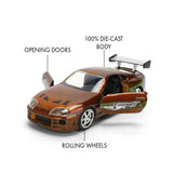 Jada - Fast & Furious Series Brian's Toyota Supra (Color Brush Finish)1:32 Scale Diecast Vehicle