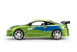 Jada - Fast & Furious Series Brian’s 1995 Mitsubishi Eclipse (Color Brush Finish) 1:24 Scale Diecast Vehicle