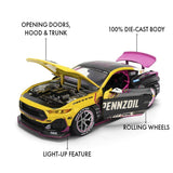 Jada - Big Time Muscle Series 2025 Ford Mustang (Ben Hobson) RTR Racing 1:24 Scale Diecast Vehicle