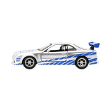 Jada - Fast & Furious Series Brian's Nissan Skyline GTR (R34) 1:32 Scale Diecast Vehicle