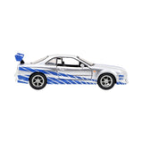 Jada - Fast & Furious Series Brian's Nissan Skyline GTR (R34) 1:32 Scale Diecast Vehicle
