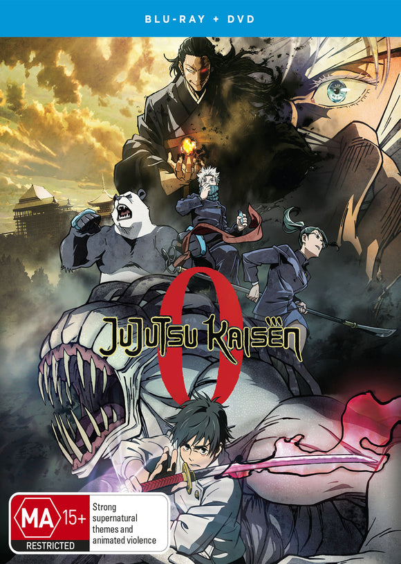 Jujutsu Kaisen 0 - The Movie Dvd/blu-Ray Combo (Lenticular Edition)
