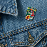 K-Pop Demon Hunters - Zoey Hamburger Noodles Pin