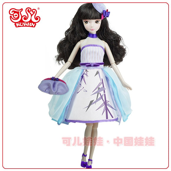 Kurhn Glamorous Special Edition - Purple Bamboo Melody Style doll