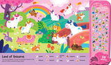 Look and Find - 50-Button Mega Sound Book - Unicorns & Mythical Creatures