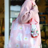 Miffy Backpack Keyring With Tote Bag Set