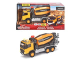 Majorette Grand Series - Volvo Truck Cement Mixer with Light & Sound 19cm