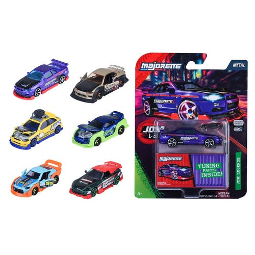 Majorette - JDM Legends Series Deluxe Cars Assorted