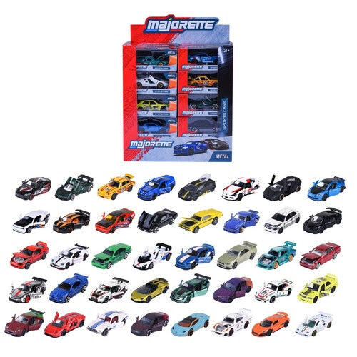 Majorette -  Sports Cars in Display Box Assorted