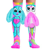 Madmia Kids & Adults Rainbow Bunny Socks