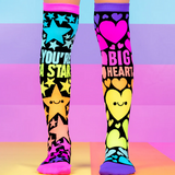 Madmia Kids & Adults Starry Heart Socks
