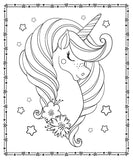 Markerific - Activity Folder - Unicorn Wishes