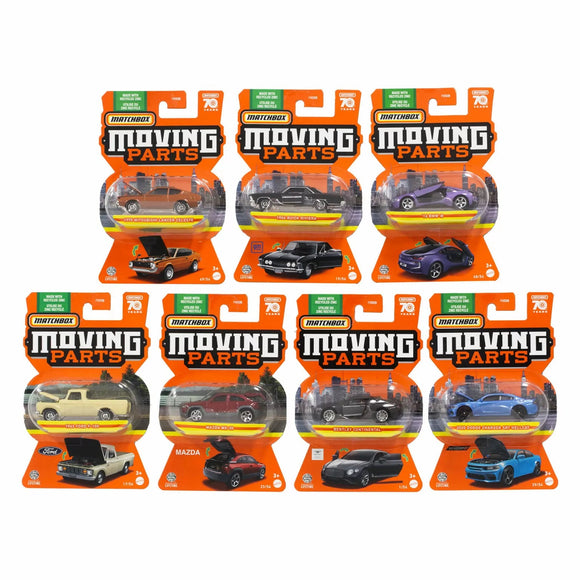 Matchbox Moving Parts - Vehicles Assortment
