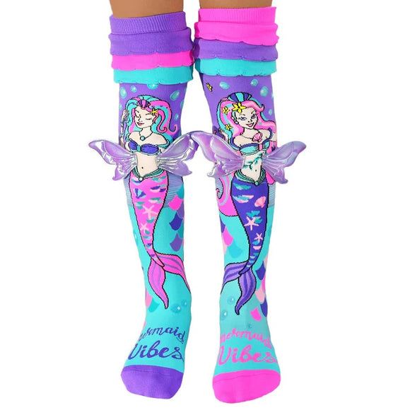 Madmia Kids & Adults Mermaid Vibes Socks