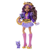 Monster High Core Refresh 2 Clawdeen Wolf With Pet Crescent Fabulous Fashion Doll