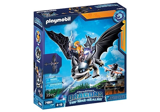 Playmobil 71081 Dragons The Nine Realms Playset - Thunder & Tom