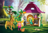 Playmobil 71838 - Cozy Fairy Home with Golden Unicorn