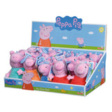 Peppa Pig - Plush Backpack Clips Assorted