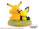 Pokemon -  Pikachu and Pichu Relaxing Time Figure