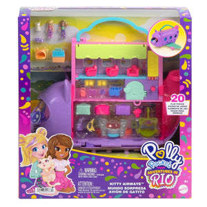 Polly Pocket Adventures in Rio - Kitty Airways