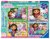 Ravensburger Puzzle Gabby's Dollhouse Series - A-Meow-Mazing Adventures! Bumper Pack 4x42 Pieces