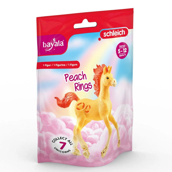 Schleich Bayala Series - Collectable Unicorn Peach Rings