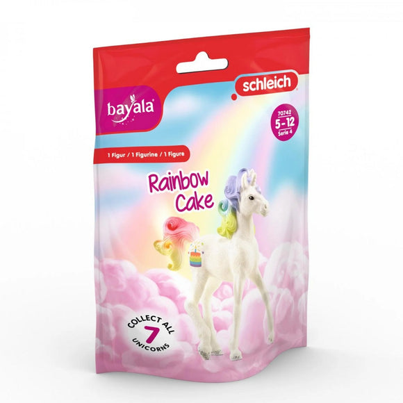 Schleich Bayala Series - Collectable Unicorn Rainbow Cake