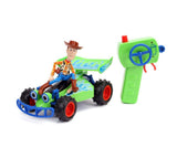 Dickie Toys - Toy Story 1:24 Remote Control Woody in Turbo Buggy