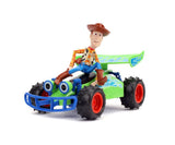 Dickie Toys - Toy Story 1:24 Remote Control Woody in Turbo Buggy